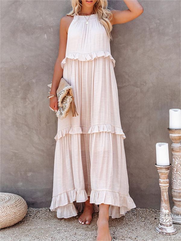 Women's Sleeveless Casual Maxi Dresses