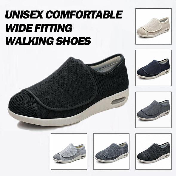 Comfortable Unisex Wide Walking Shoes